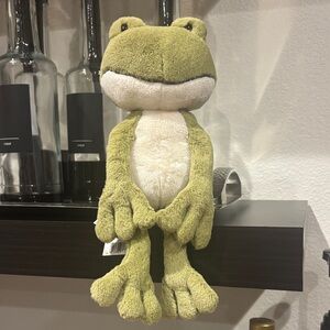 Jellycat retired Finnegan soft Frog Plush Toy London collectible jelly cat w tag